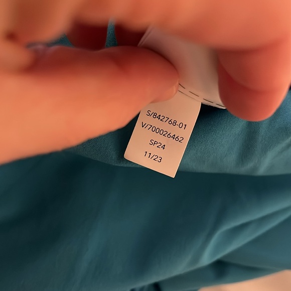 NWOT Athleta Avenue Jumpsuit Pacific Blue Size Small - Picture 9 of 10